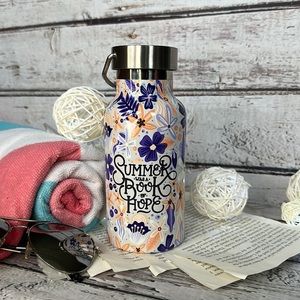 Owlcrate Metal Water Bottle 2021 Reading Through The Seasons Collection